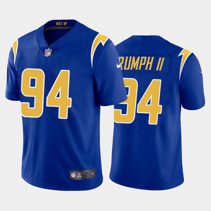 Men Los Angeles Chargers #94 Chris Rumph II Nike Royal Limited NFL Jersey